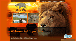 Desktop Screenshot of hippohills.co.za